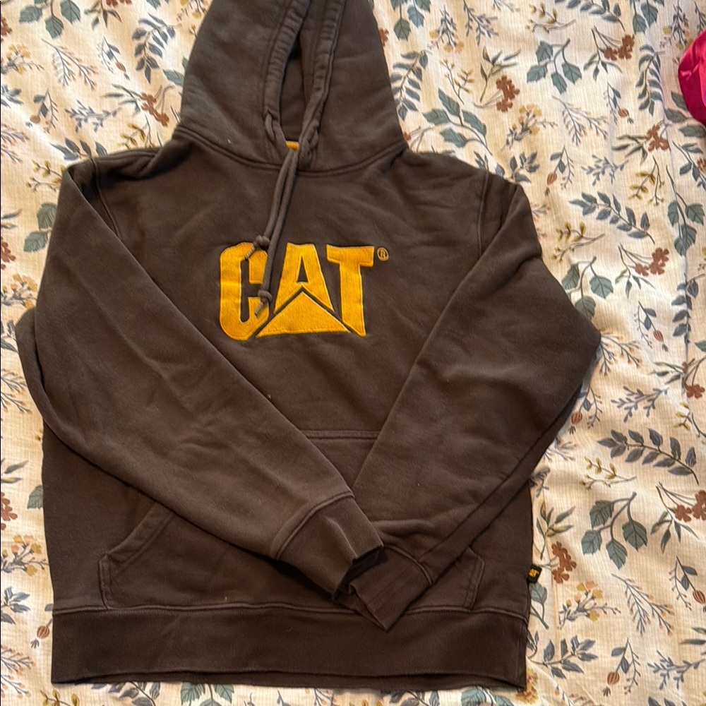Chocolate brown CAT Hoodie
